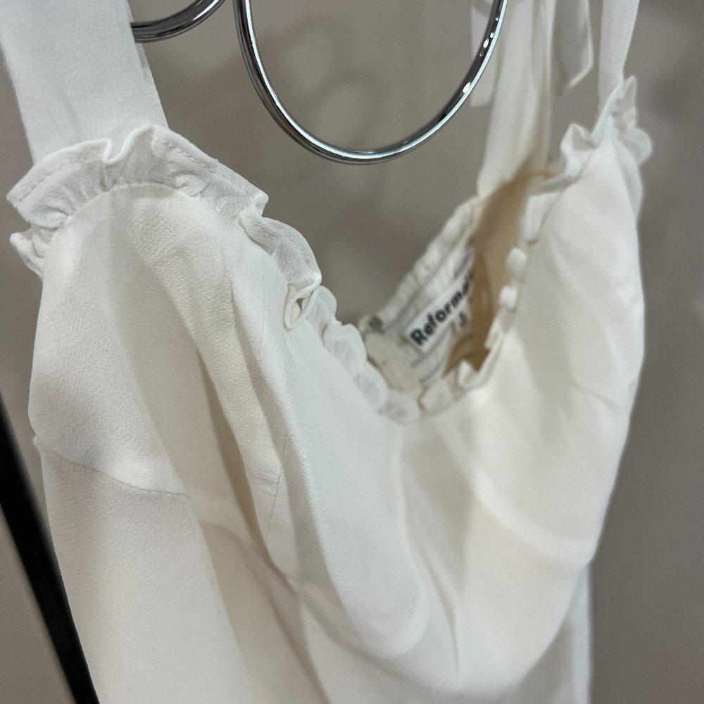 Reformation Nikita Dress | Ivory 🎉SALE🎀 NEW - Picture 8 of 16
